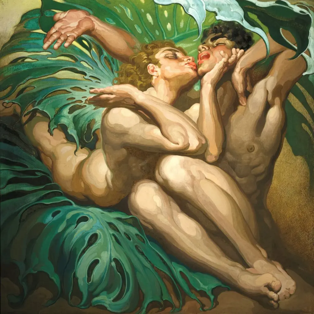 Una de las obras de Néstor Martín-Fernández de la Torre, 'Poema Tierra. La Primavera' (1934-1938)