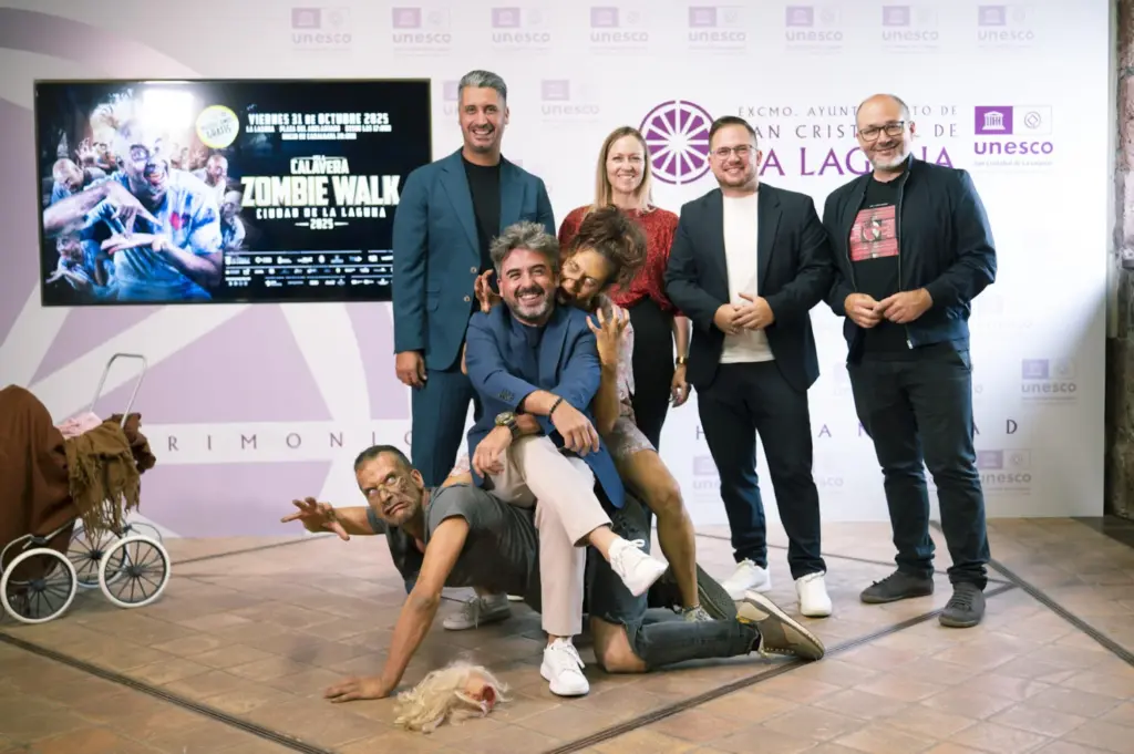 Presentación del Isla Calavera Zombie Walk, preludio del Festival de Cine Fantástico de Canarias