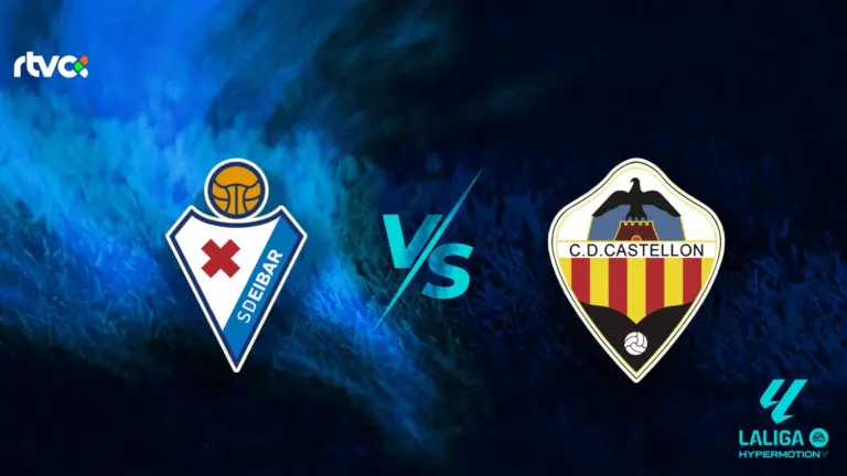 Eibar FC vs Castellón FC: horario, alineaciones y minuto a minuto | LaLiga Hypermotion 25-26