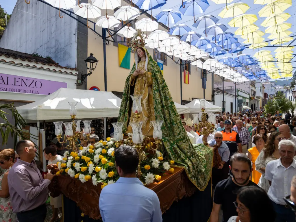 Procesión de La Encarnación en Valleseco