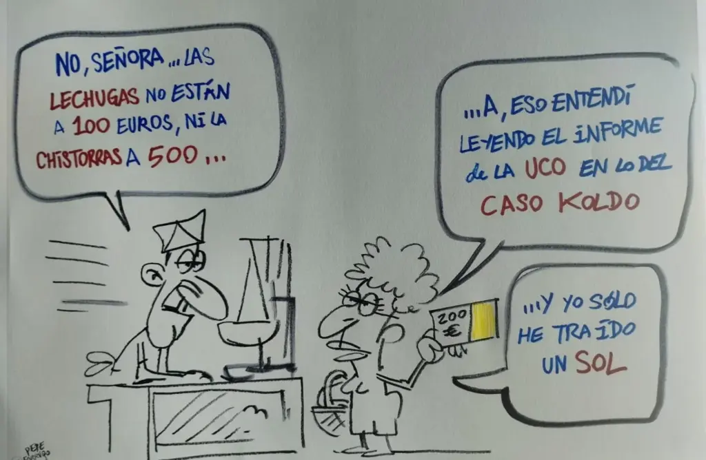 Farruqo viñeta 1 del 8 de octubre 2025