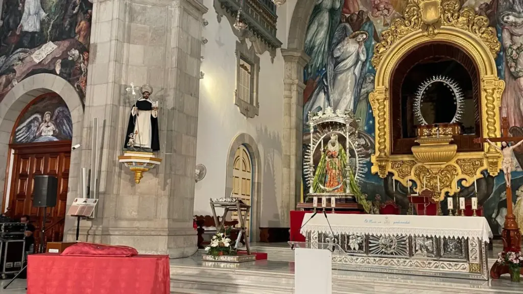 Virgen Candelaria en Basílica