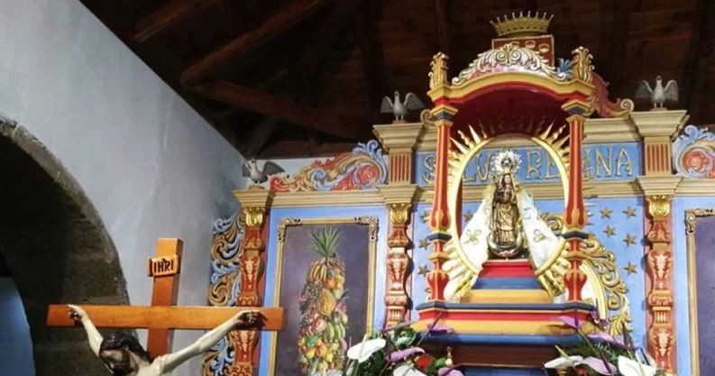 Festividad de la Virgen de Guadalupe en La Gomera. Imagen RTVC