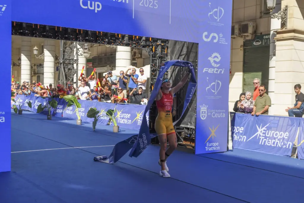 Copa de Europa de Triatlón disputada en Ceuta. EFE