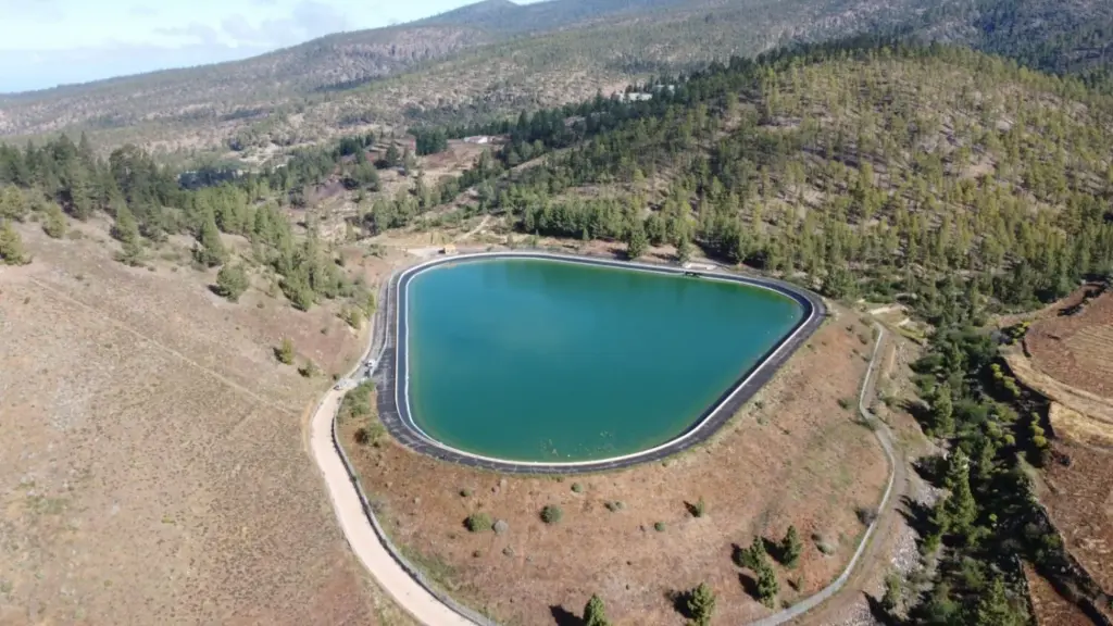 Balsa de Trevejos en Vilaflor / Cabildo de Tenerife 