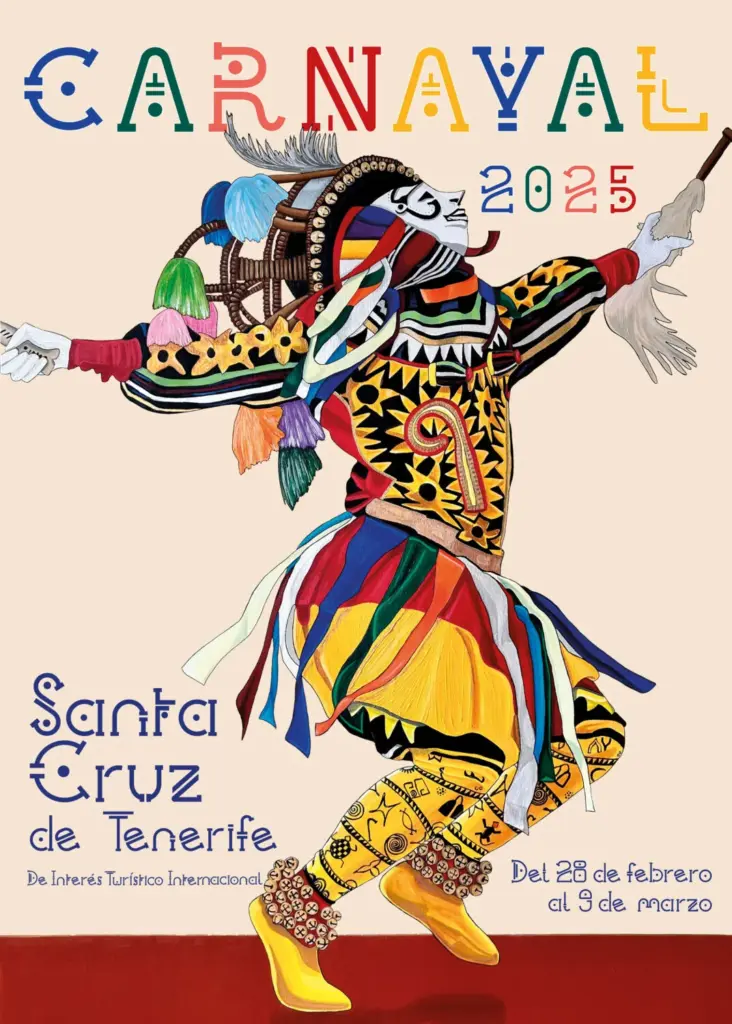 Cartel del Carnaval de Santa Cruz de Tenerife 2025