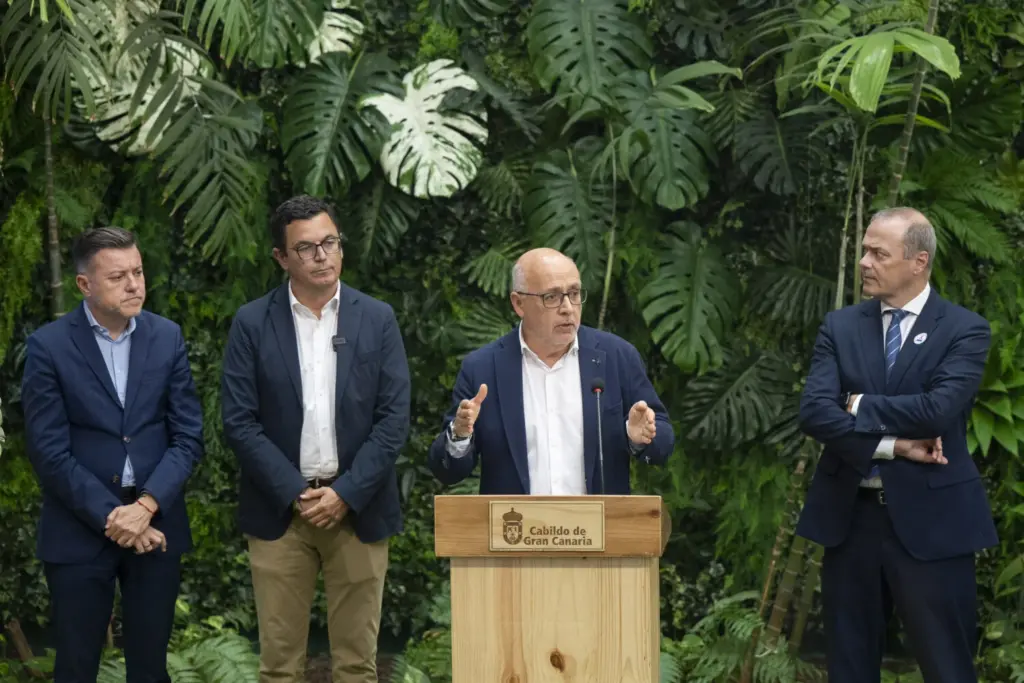 De izquierda a derecha: Teodoro Sosa, Pablo Rodríguez, Antonio Morales y Augusto Hidalgo