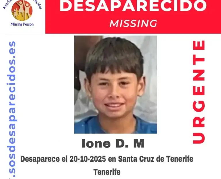 Se busca a Ione D. M en Tenerife