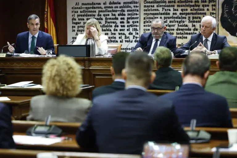 Sánchez durante la comisión del Senado sobre el caso Koldo: «Esto es un circo»