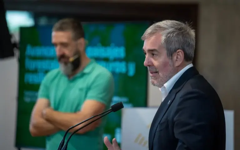 Clavijo asegura que el céntimo forestal permite recursos financieros estables para hacer frente al cambio climático