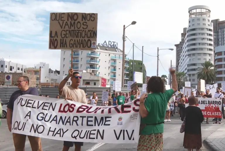 Vecinos de Guanarteme se movilizan contra la especulación urbanística en Las Palmas de Gran Canaria
