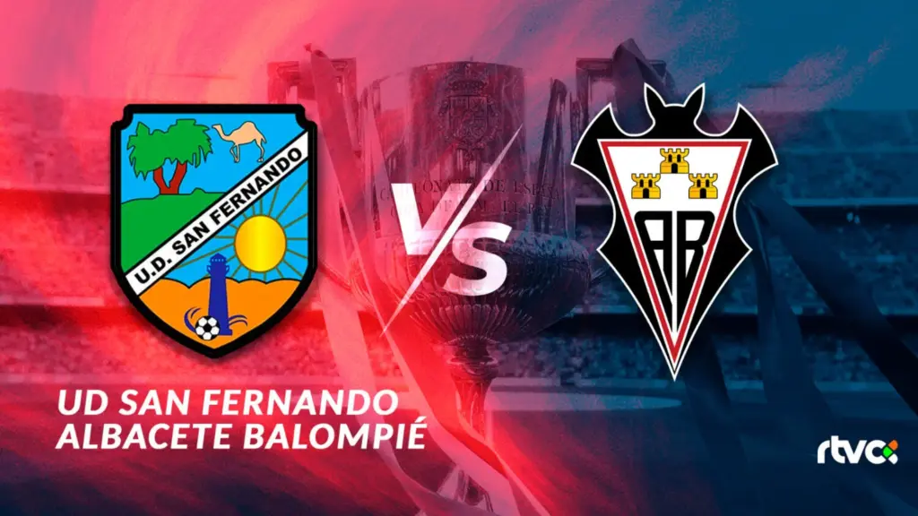 UD San Fernando vs Albacete Balompié en la primera eliminatoria de la Copa del Rey 25-26