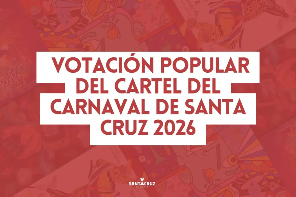 votación cartel carnaval santa cruz
