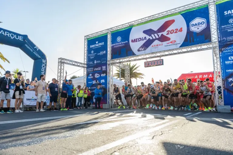 Cambios en el tráfico de Santa Cruz de Tenerife por la XI Media Maratón