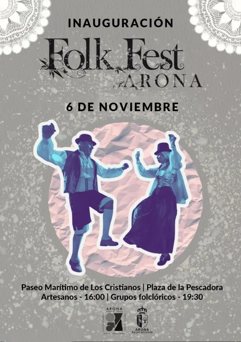 ‘Arona Folk Fest’ llena las calles del municipio tinerfeño de cultura y tradiciones