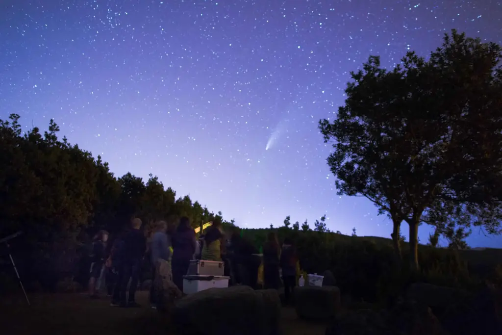 Avistamiento del cometa Neowise | AstroLaPalma