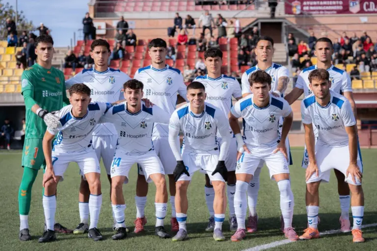 4-1 | El CD Tenerife B pierde por goleada ante el CDA Navalcarnero