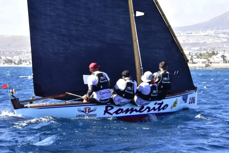 El Romerito campeón del Campeonato de Canarias de Barquillos de Vela Latina