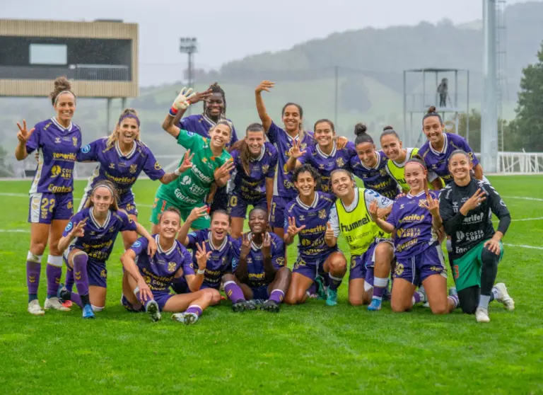 El CD Tenerife Femenino firma el mejor inicio visitante de su historia en la Liga F
