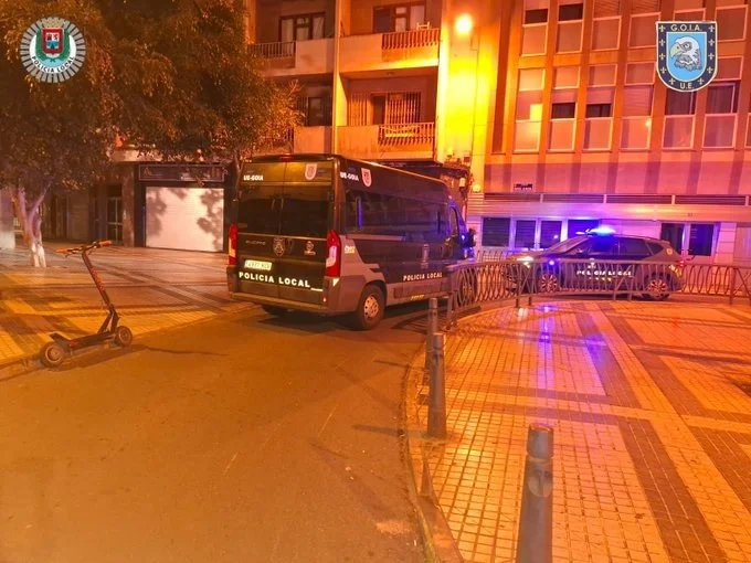 Detenido tras una persecución policial en coche por el barrio de Vegueta