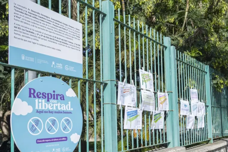 Las Palmas de Gran Canaria impulsa ‘corredores libres de humo’ para fomentar la salud juvenil