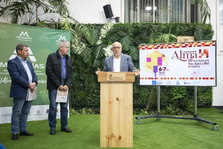 La Feria Regional de Vino, Queso y Miel reunirá en Tejeda 50 marcas