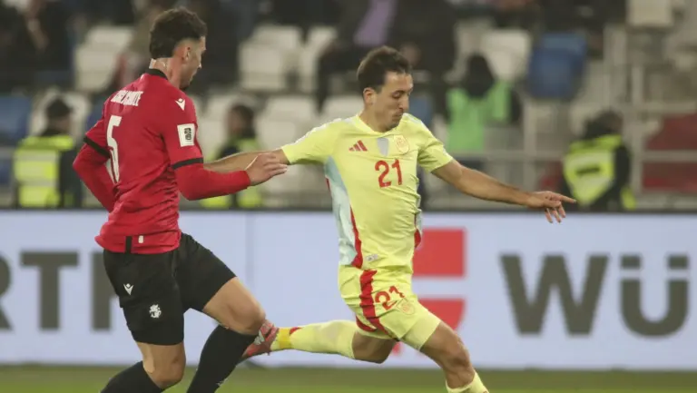 0-4 | España golea a Georgia y firma, de forma virtual, el pase al Mundial