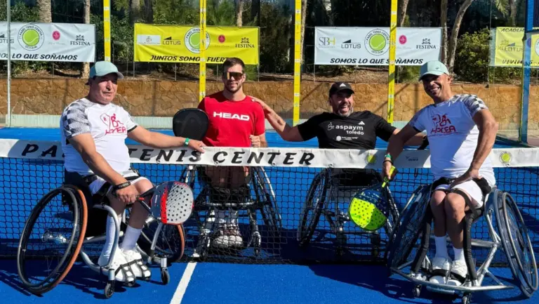 Arranca la Golden Cup Santander Agentes de Pádel en Silla de Ruedas