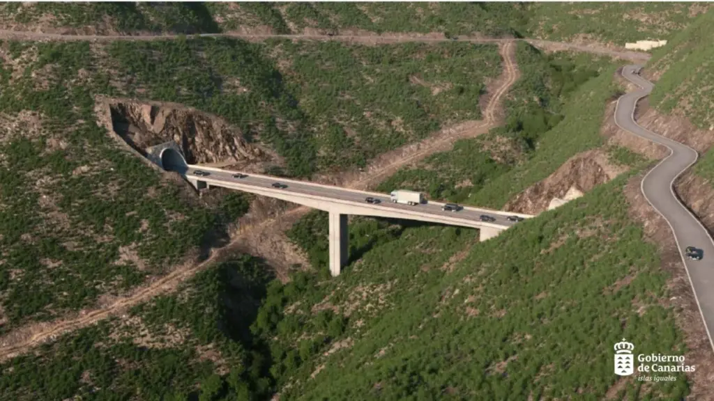 Infografía Viaducto La Palma