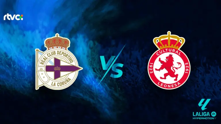 Deportivo La Coruña vs Cultural Leonesa: horario, alineaciones y minuto a minuto | LaLiga Hypermotion 25-26