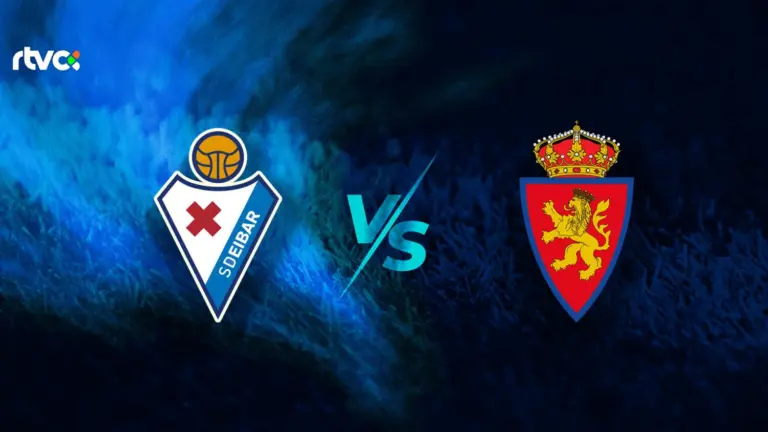 SD Eibar vs Real Zaragoza: horario, alineaciones y minuto a minuto | LaLiga Hypermotio 25-26