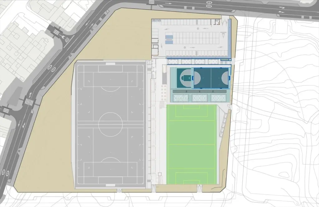 Las Palmas de Gran Canaria licita por 1,9 millones la construcción de los espacios anexos al campo de La Suerte. Ayuntamiento de Las Palmas de Gran Canaria.