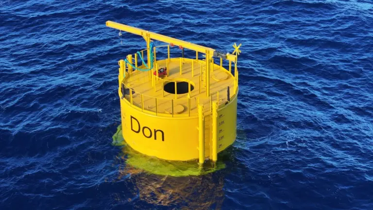 ‘Don’ en la costa de Telde: un prototipo que genera energía para islas