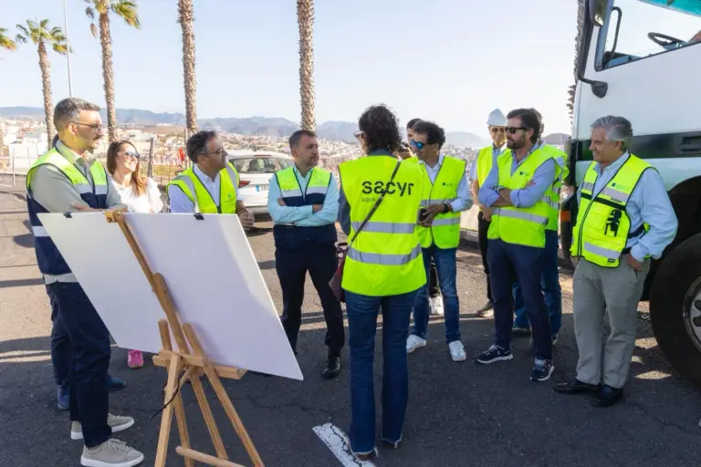 Santa Cruz de Tenerife inicia las obras de la estación de bombeo que garantizará el agua en el suroeste