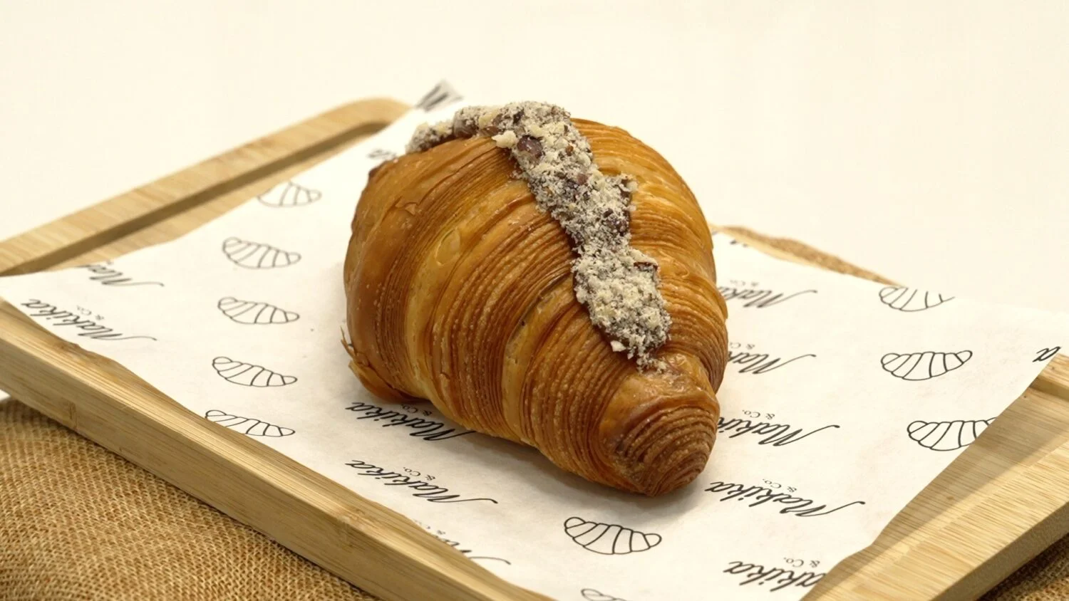 Croissant Relleno de Ferrero