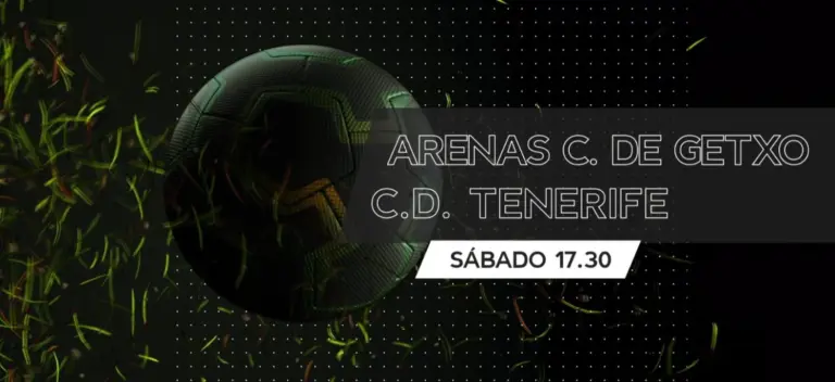 CD Tenerife defiende su liderato en Getxo: El Arenas Club, un desafío de alta exigencia