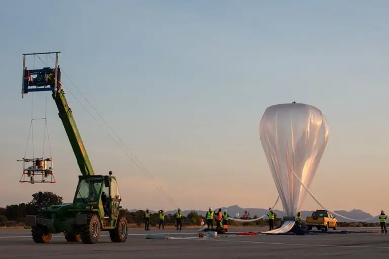 La Gomera, lugar del lanzamiento de un globo estratosférico con cohete integrado