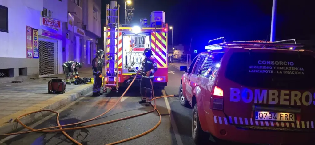 Nuevo incendio de una vivienda en Arrecife