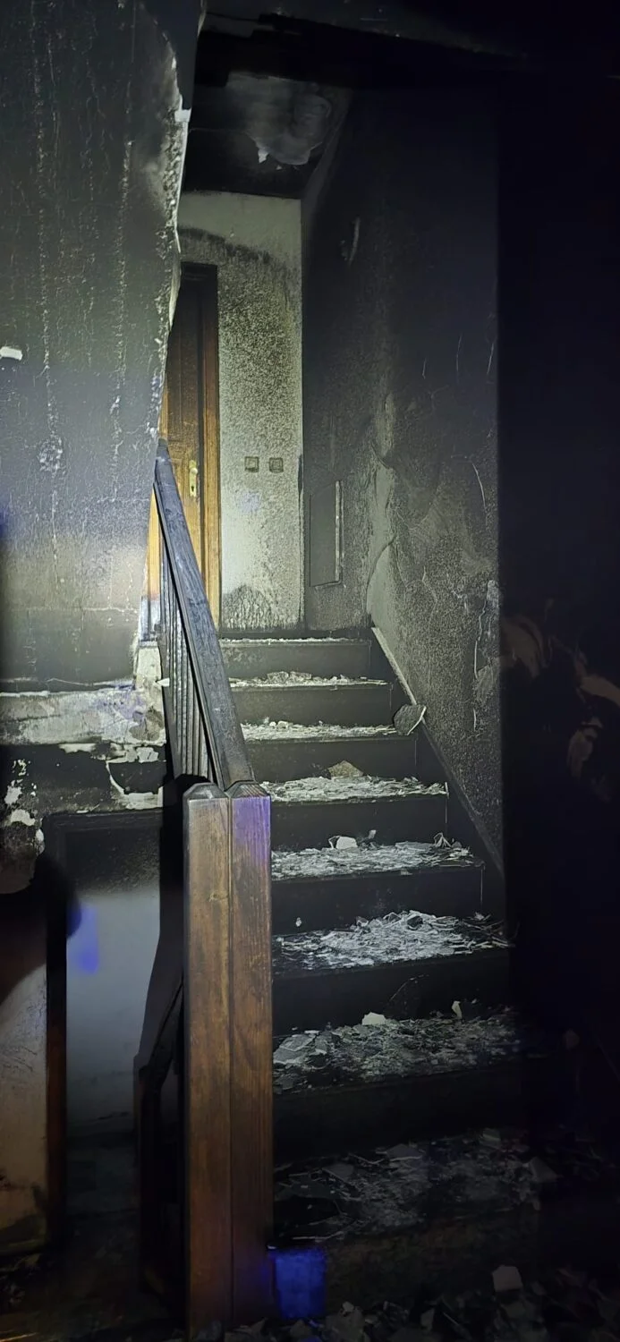 El incendio de una vivienda en Arrecife deja a cinco personas heridas