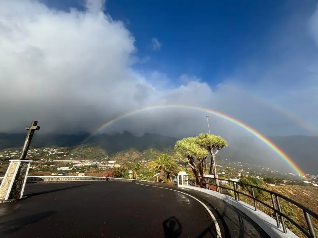 Comienza a llover en La Palma por la borrasca Claudia y se registran fuertes rachas de viento / May Navarro / RTVC 