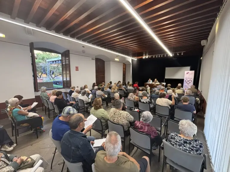 Acto de hermanamiento entre mayores de La Laguna y El Rosario