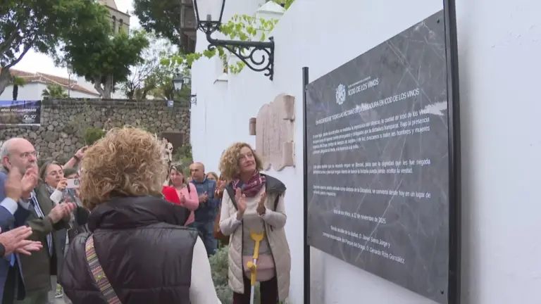 Icod de los Vinos recuerda a los vecinos represaliados tras la Guerra Civil