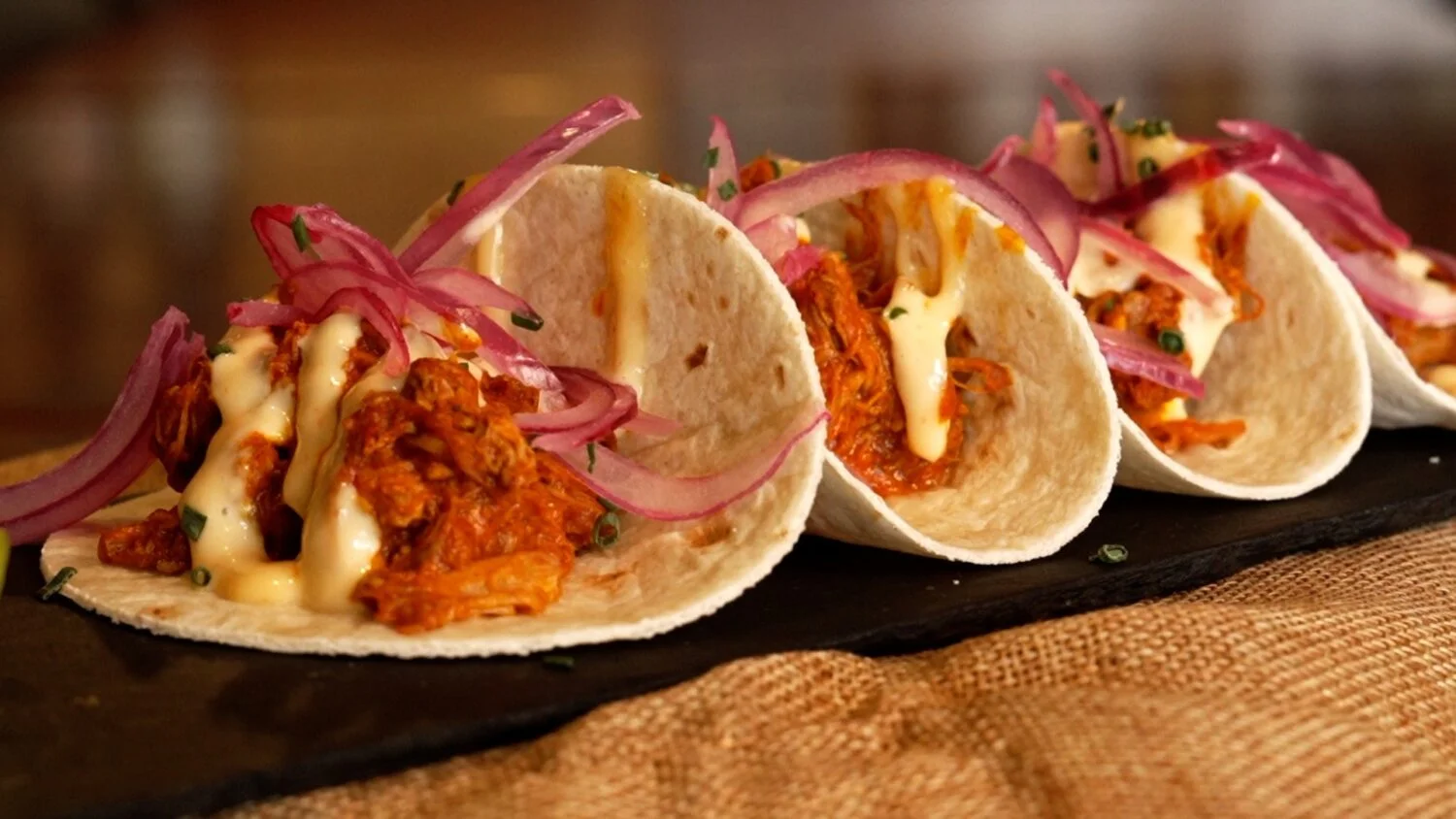 Tacos Mexicanos de Cochinita Pibil
