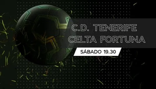CD Tenerife – Celta Fortuna, duelo por el liderato en Primera Federación, en directo en RTVC