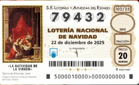 Lotería Navidad 2025 | Primer Premio: 79.432. El Gordo se va a León