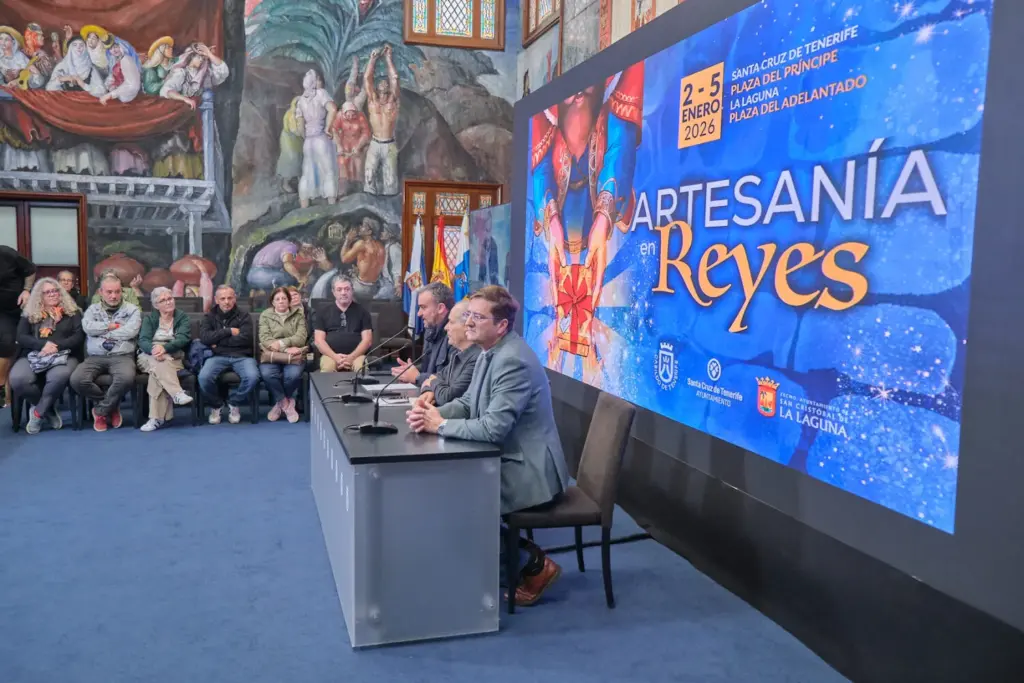 El Cabildo presenta las ferias de artesanía más esperadas de la temporada navideña. Imagen cedida por el Cabildo de Tenerife.