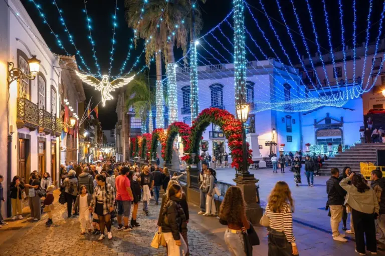 Santa Cruz de La Palma ya tiene su alumbrado navideño