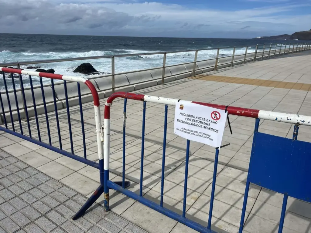 Agaete activa medidas preventivas ante la llegada de la borrasca Emilia