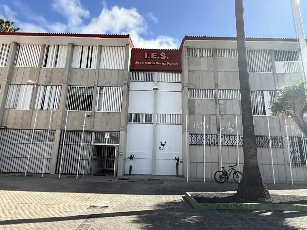 Imagen del IES José María Pérez Pulido, en Los Llanos de Aridane