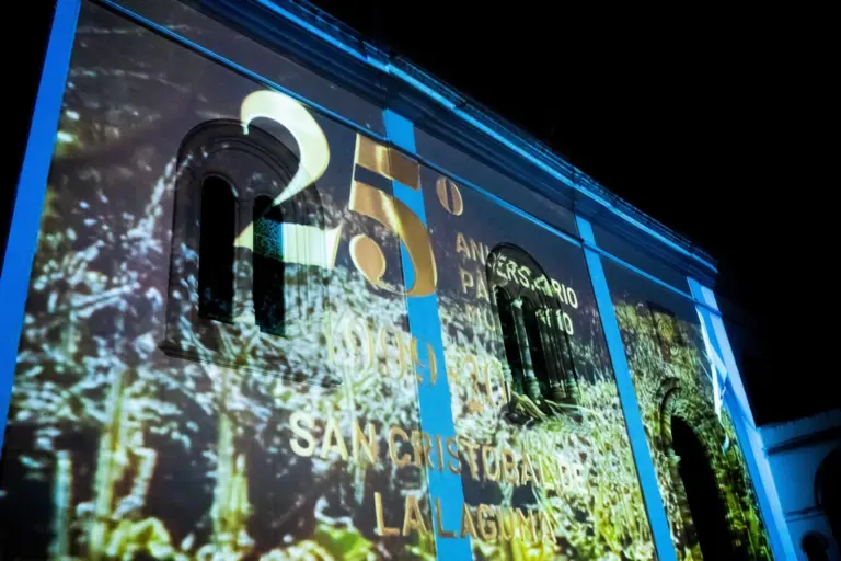 La Catedral de La Laguna se convierte en un lienzo de luz con un recorrido audiovisual por cinco siglos de historia